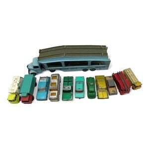 Lot of 12 DINKY TOYS Budgie Matchbox Diecast Vehicles Classic England Vintage
